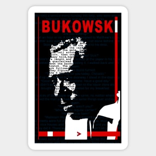 Charles Bukowski Sticker